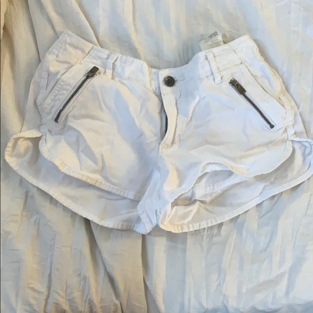 White shorts